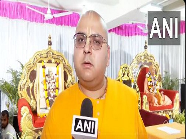 ISKCON Bhubaneswar Vice President Tukaram Das (Photo/ANI)