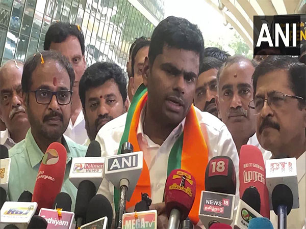 Tamil Nadu BJP President K Annamalai (Photo/ANI) 