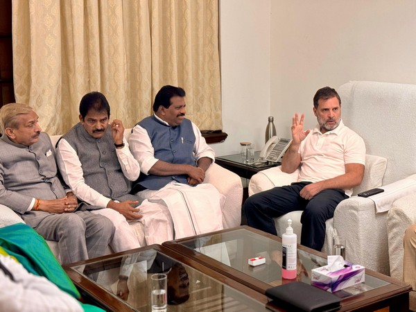 INDIA bloc floor leaders meet at Mallikarjun Kharge's office as both Houses set to resume (Photo/AICC)