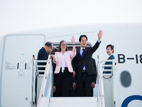 Taiwan's President Lai Ching-te arrives in Hawaii (Image Credit: X/@ChingteLai)