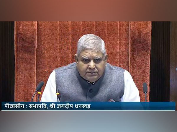 Rajya Sabha Chairman Jagdeep Dhankhar  (Photo/ANI)