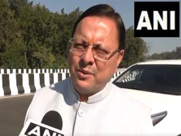  Uttarakhand Chief Minister Pushkar Singh Dhami (Photo/ANI)