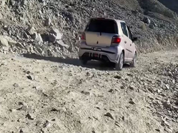 Dilapidated roads in Skardu (Photo/ Skardu TV Facebook)