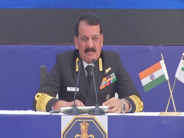 Navy Chief Admiral Dinesh K Tripathi (File Photo/ANI)