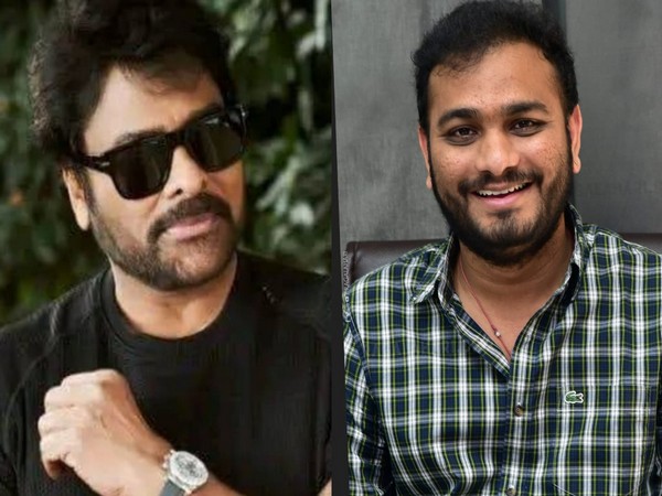 Filmmaker Chiranjeevi and director Srikanth Odela (Image source: Instagram)