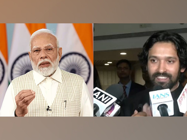  Prime Minister Narendra Modi  (File Photo/ANI), Vikrant Massey (Image source/ANI) 