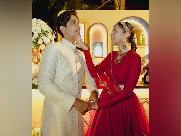 Aditi Rao Hydari and Siddharth (Image source: Instagram/@aditiraohydari)