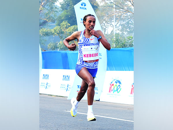 Ethiopian athlete Sutume Kebede (Image: World 25K Kolkata media)