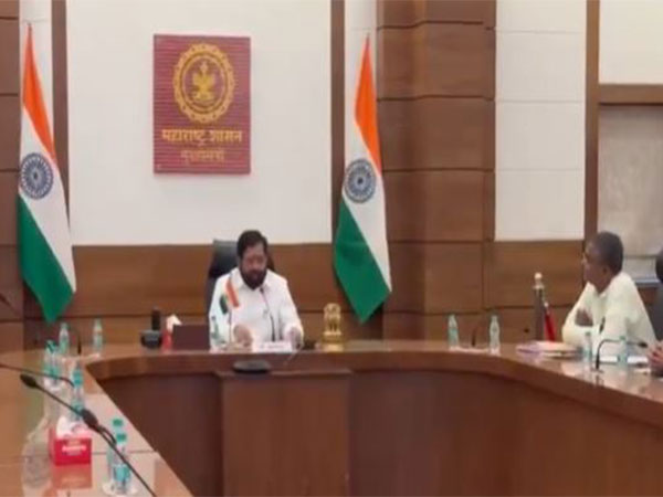 Visual from the meeting (Photo: Maharashtra CMO)