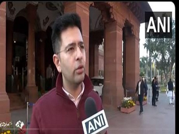 AAP MP Raghav Chadha (Photo/ANI)