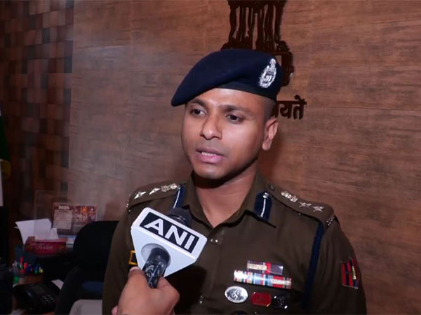 Udhampur SSP Amod Ashok Nagpure (Photo/ANI)