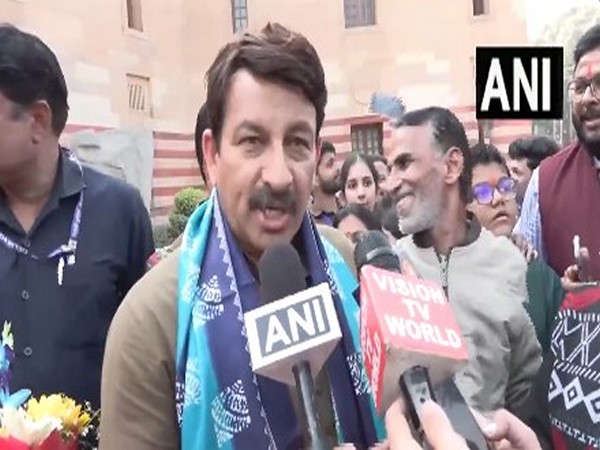 Bharatiya Janata Party MP Manoj Tiwari (Photo/ANI)
