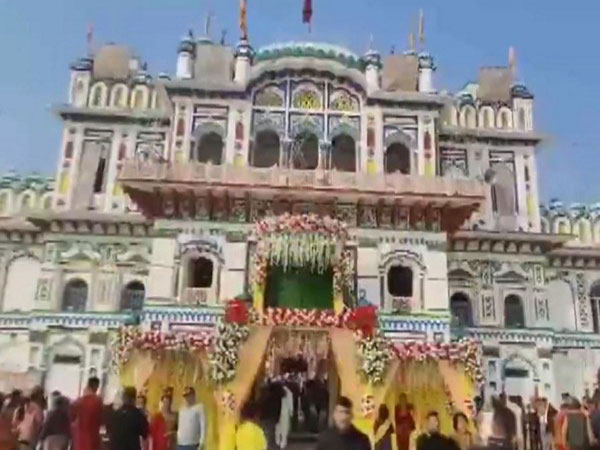 Visuals from Janaki Temple in Nepal (File Photo/ANI)