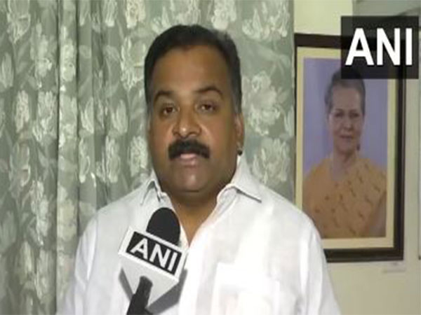 Congress MP Manickam Tagore (Photo/ANI)