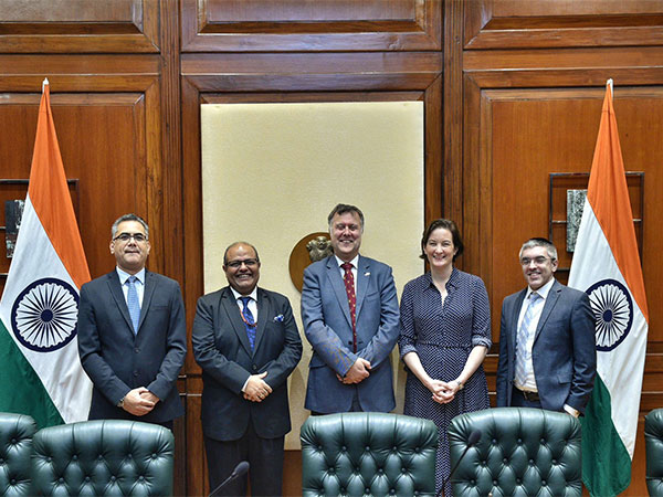 Delegates at the India-UK 2+2 Foreign and Defence Dialogue in New Delhi (Photo: X/ @MEAIndia)