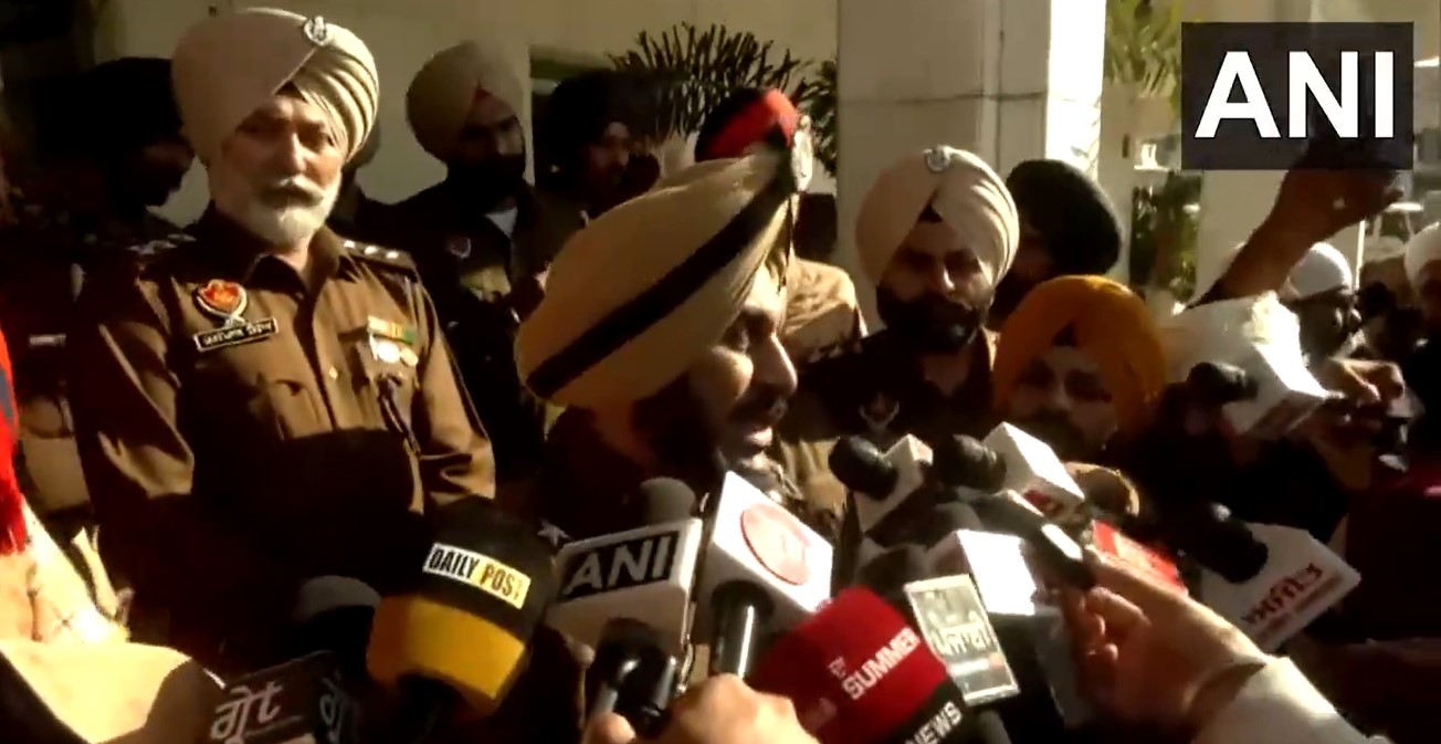 Amritsar Police Commissioner Gurpreet Singh Bhullar (Photo/ANI)