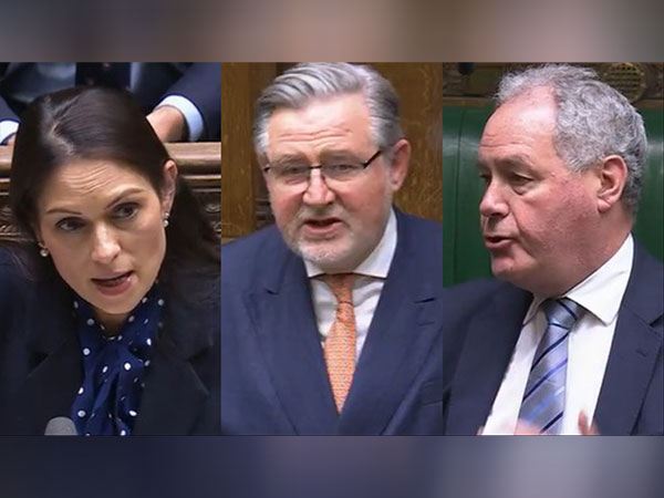 UK MPs Priti Patel (left), Bob Blackman (right) and Barry Gardiner (middle) (Image Credit: UK Parliament)