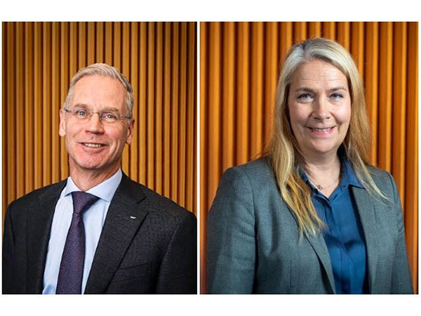 Rickard Gustafson, President and CEO and Annika Ölme, CTO and Senior Vice President, Technology Development 