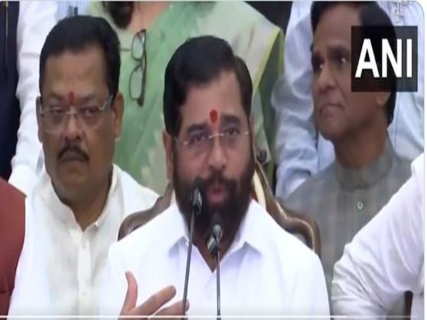 Shiv Sena chief Eknath Shinde (Photo/ANI)