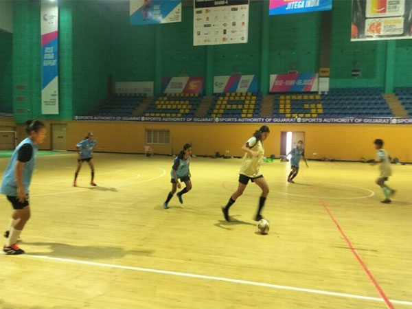 Indian futsal team training session (Image: AIFF media)