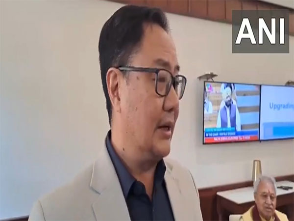 Parliamentary Affairs Minister Kiren Rijiju (Photo/ANI)