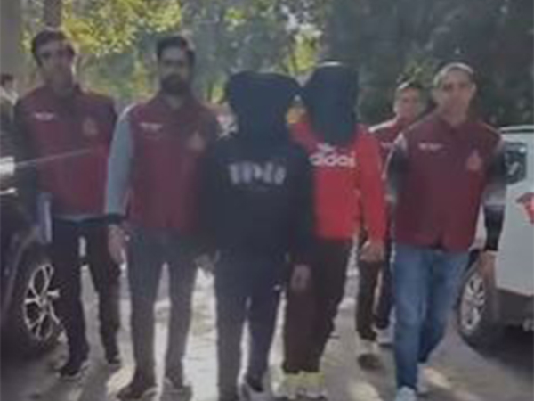 Delhi: Crime Branch arrests two sharphooter of Neeraj Bawania gang (Photo/ANI)