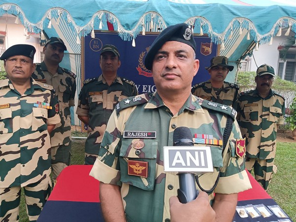 Rajesh Kumar Langeh Second in Command BSF (Photo/ANI)