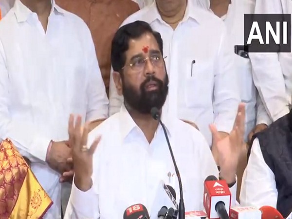 Maharashtra Deputy Chief Minister Eknath Shinde. (Photo/ANI)