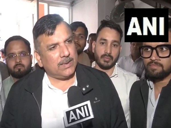 AAP MP Sanjay Singh (Photo/ANI)