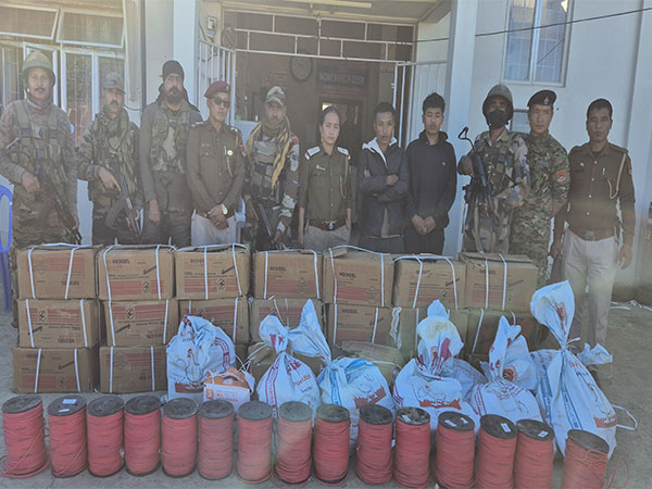 Assam rifles and Mizoram police recover 775 kg explosives (Photo/Assam Rifles)