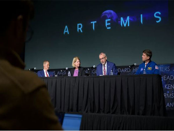NASA officials during an update on the agency’s Artemis campaign in Washington (Photo/ANI)