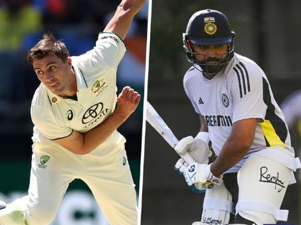 Pat Cummins and Rohit Sharma. (Photo- cricket.com.au)