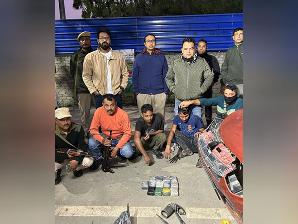 Assam police arrest two with 182 grams of heroin in Kamrup (Photo/ANI)