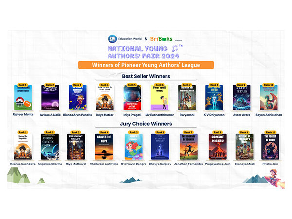 Winners of Pioneer Young Authors’ League