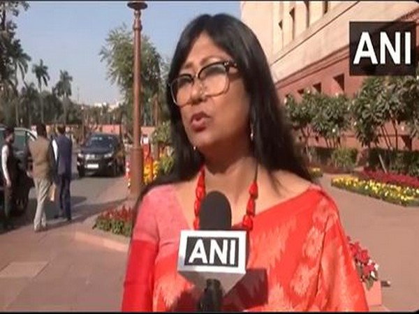 JMM MP Mahua Maji. (Photo/ANI)