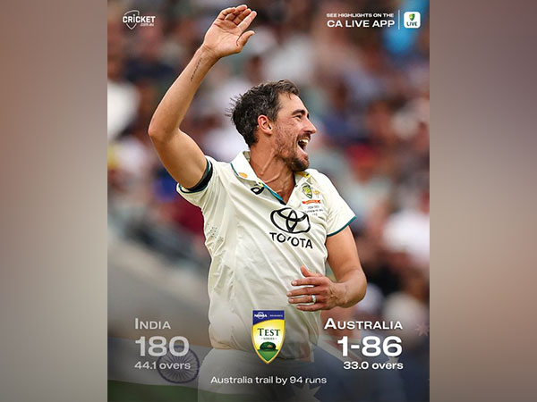 Mitchell Starc (Photo: @cricketcomau/X)