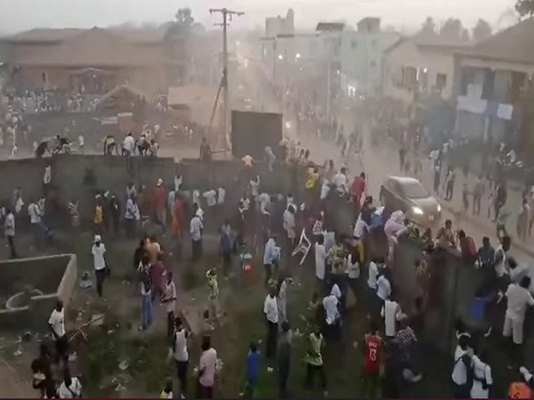 Visuals from stampede during football tournament in Guinea (Photo credit: Reuters)