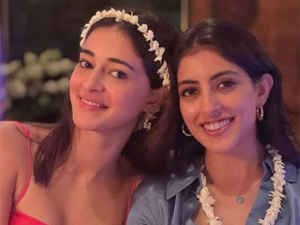 Actor Ananya Panday with Navya Nanda (Ananya's Instagram)