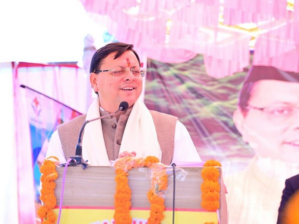 Uttarakhand Chief Minister Pushkar Singh Dhami. (Photo/ANI)