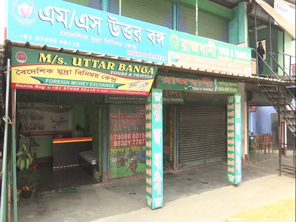Trading shops seen empty in ICP Fulbari (Image/ANI)