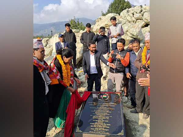Foundation stone laid for Khamlalung Health Post in Nepal (Photo/@IndiaInNepal)
