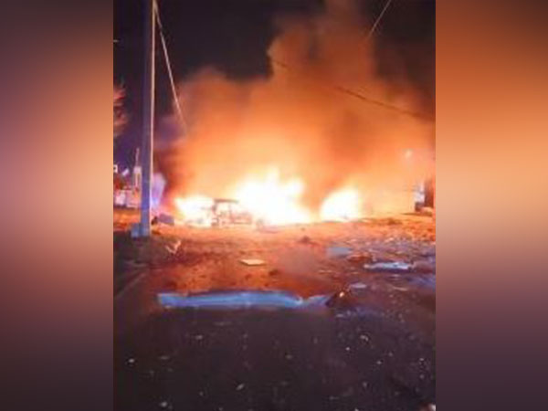 Visuals of Russian attacks on Ukrainian cities on St. Nicholas Day (Photo/@ZelenskyyUa)