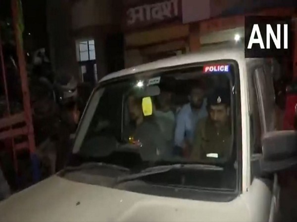 Visuals after Khan sir was released from  Gardanibagh Police Station in Patna (Photo/ANI)