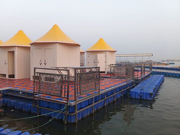 Special jetty in Mahakumbh (Photo/ANI)