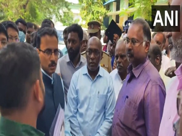 Central team inspects damage done by Cyclone Fengal in Villupuram (Photo/ANI)