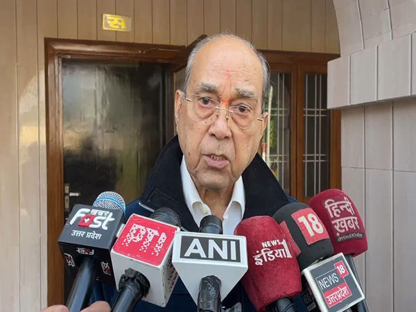 Shri Ram Janmabhoomi Temple Construction Chairman Nripendra Mishra. (Photo/ANI)