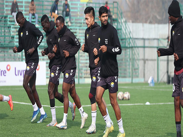 Real Kashmir FC during practice session (Image: I-League/ AIFF)