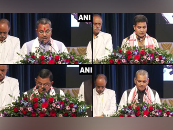 4 new ministers take oath in Guwahati. (File Photo/ ANI)