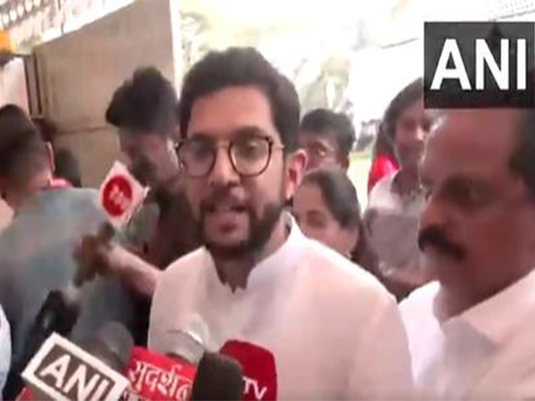 Shiv Sena (UBT) leader Aditya Thackeray (Photo/ANI)