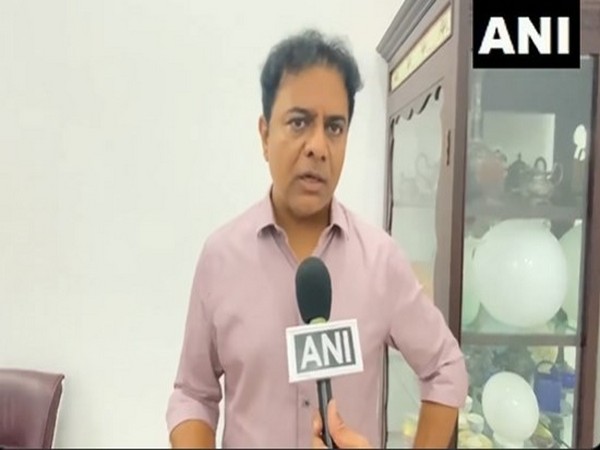 Bharat Rashtra Samithi (BRS) Working President KT Rama Rao (Photo/ ANI)